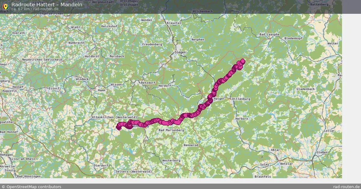 Radtour Hattert – Mandeln