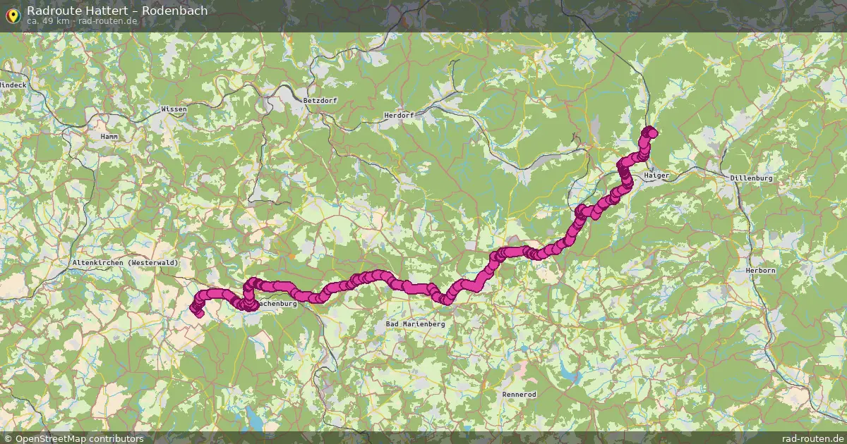 Radtour Hattert – Rodenbach