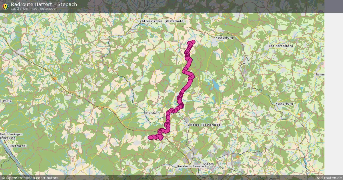 Radtour Hattert – Stebach