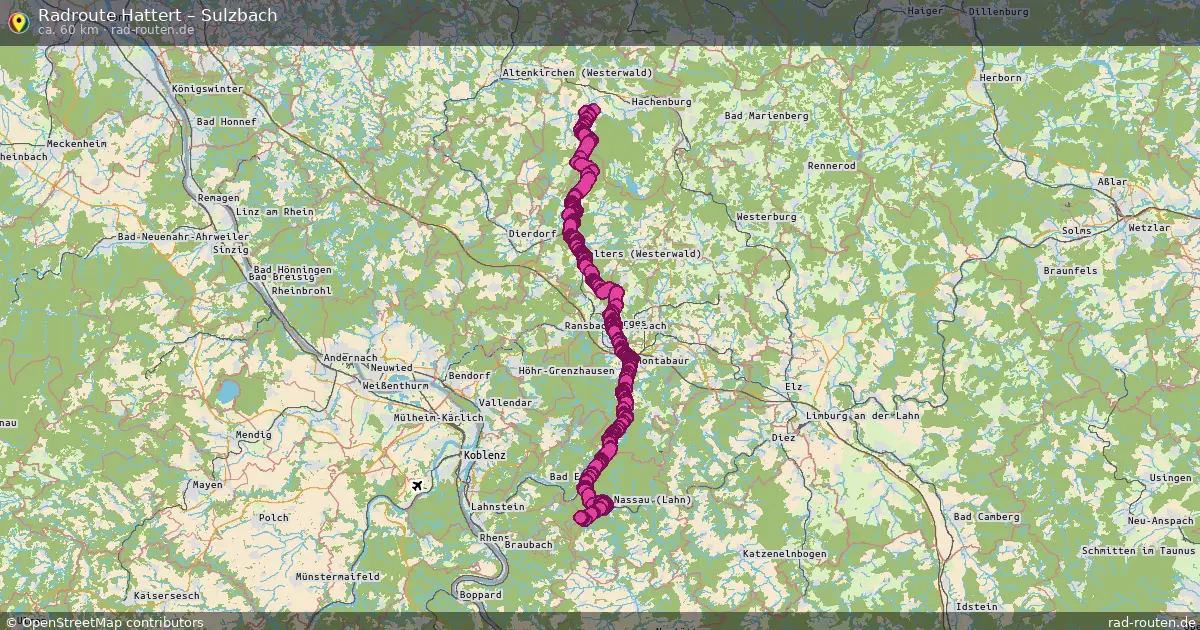 Radtour Hattert – Sulzbach