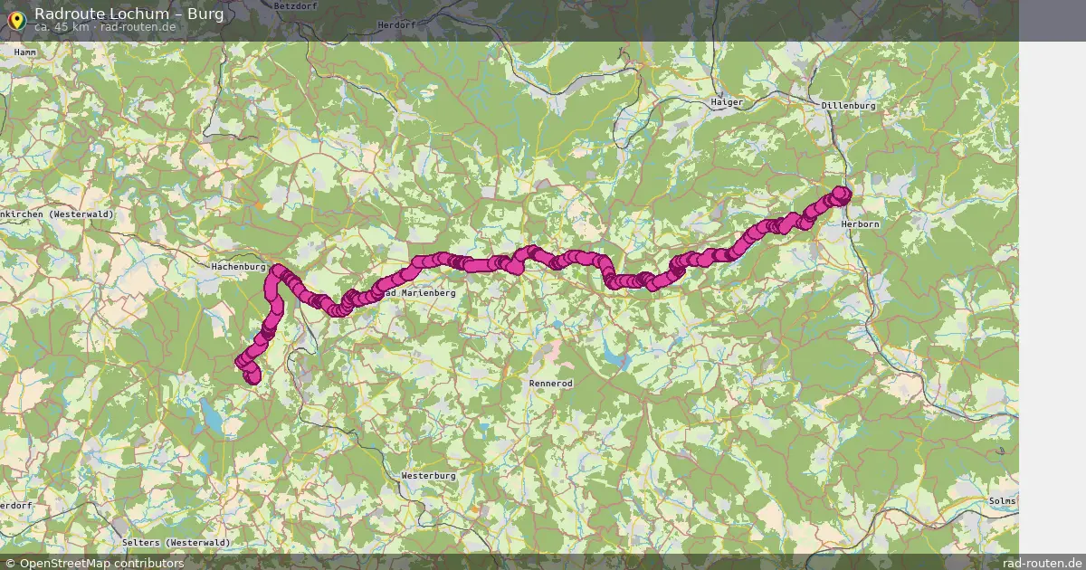 Radtour Lochum – Burg