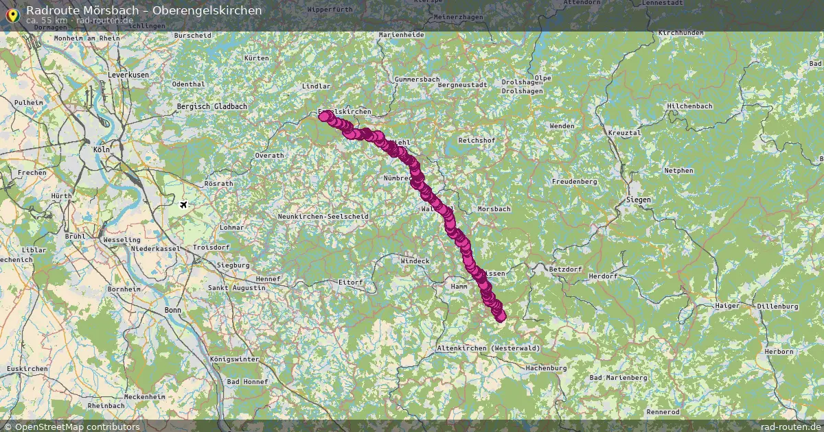 Radtour Mörsbach – Oberengelskirchen