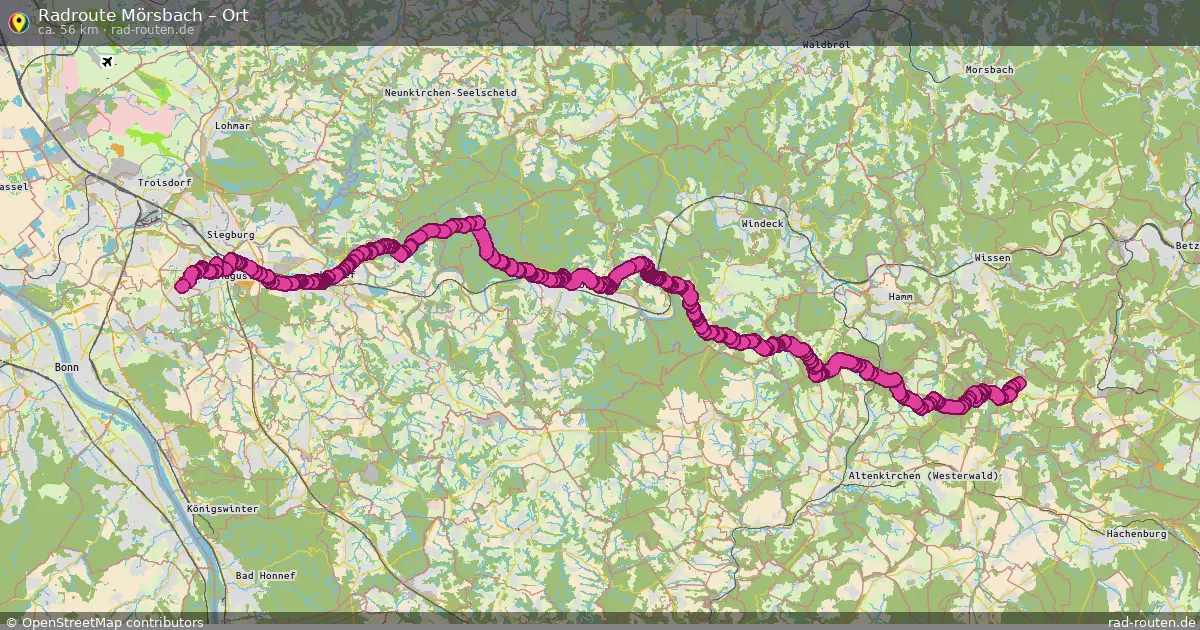 Radtour Mörsbach – Ort