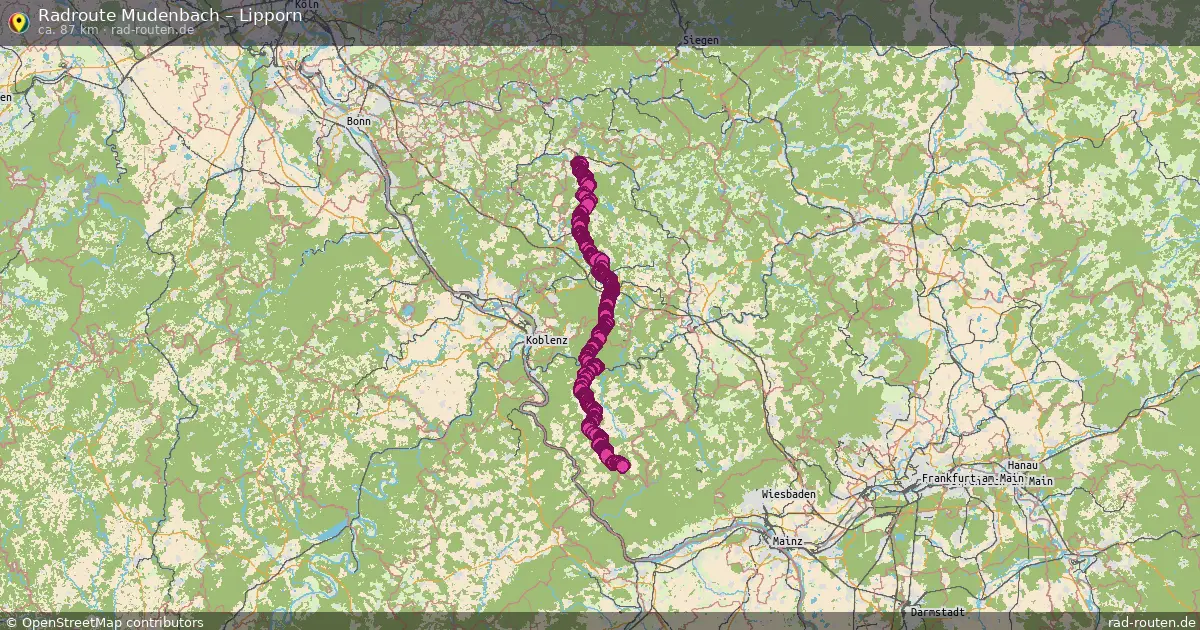 Radtour Mudenbach – Lipporn