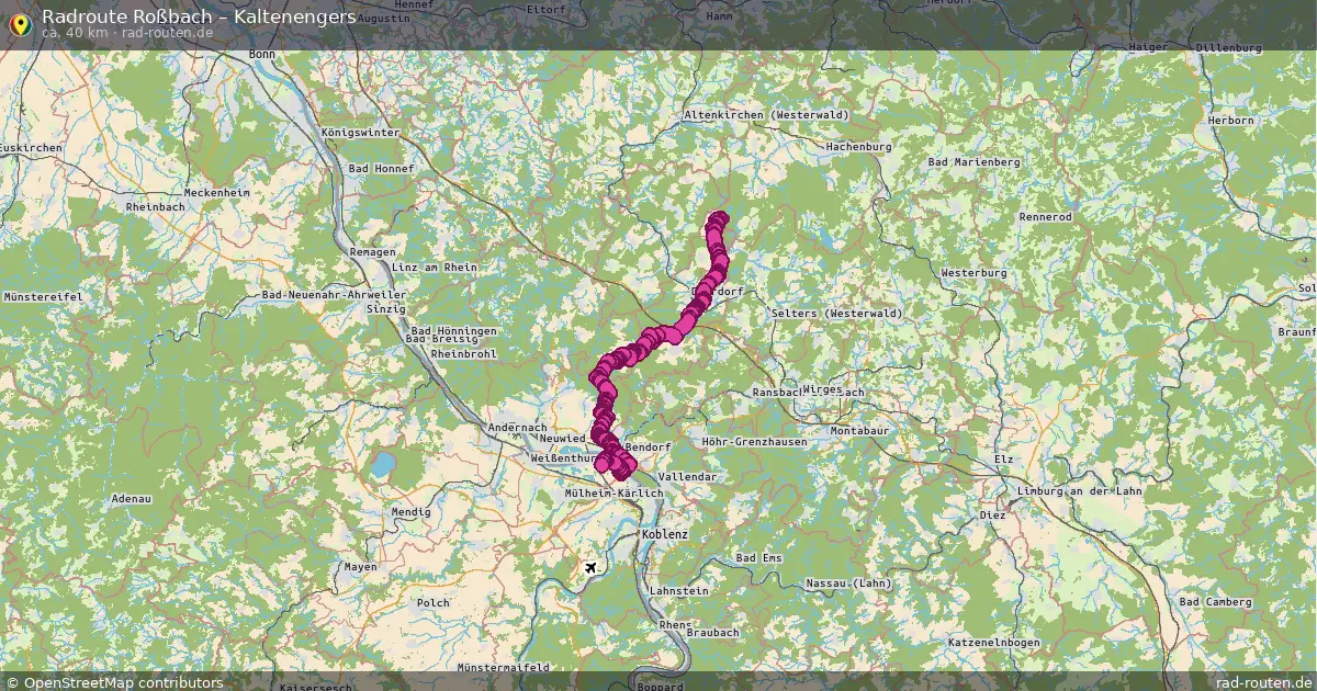 Radtour Roßbach – Kaltenengers
