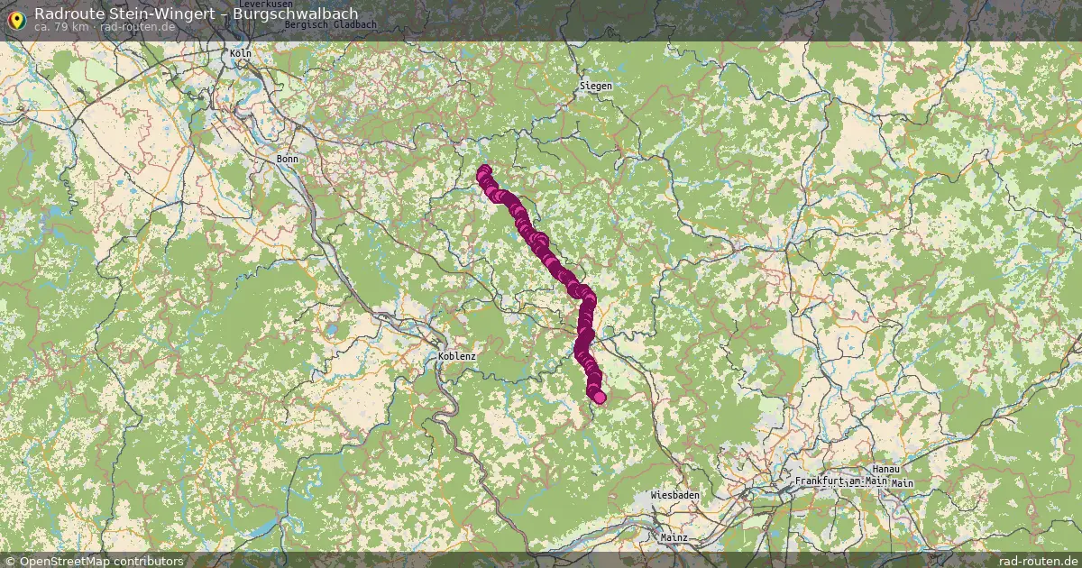 Radtour Stein-Wingert – Burgschwalbach