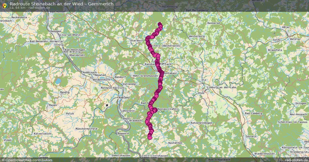 Radtour Steinebach An Der Wied – Gemmerich