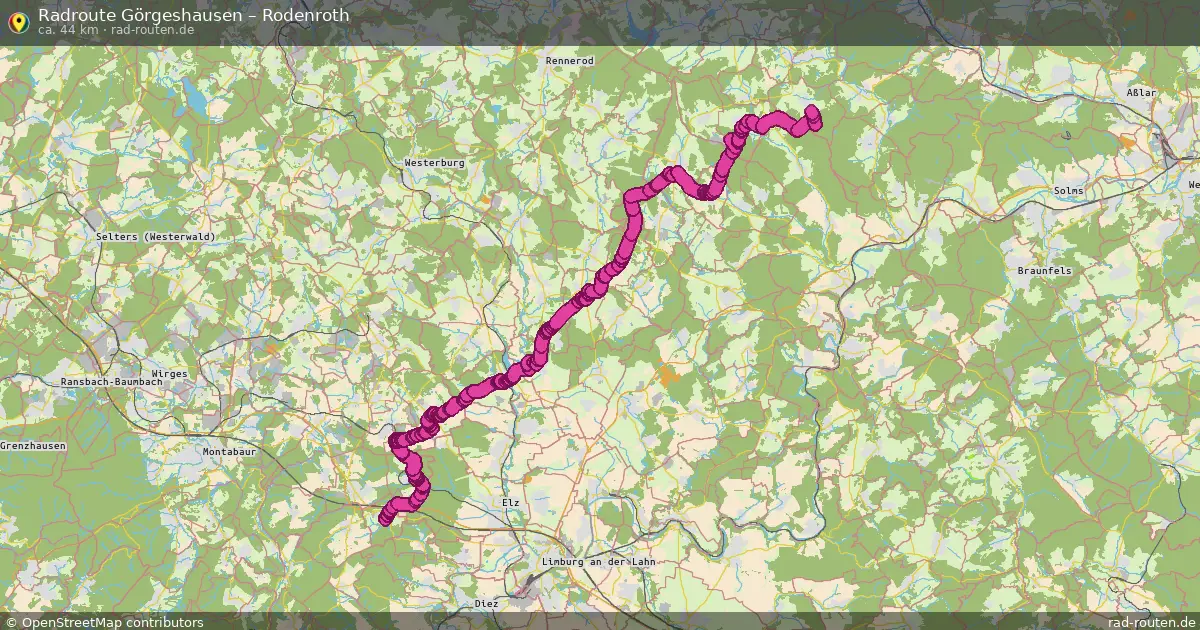 Radtour Görgeshausen – Rodenroth