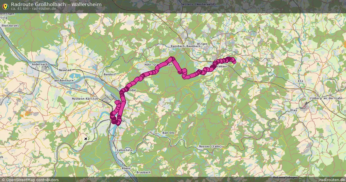 Radtour Großholbach – Wallersheim