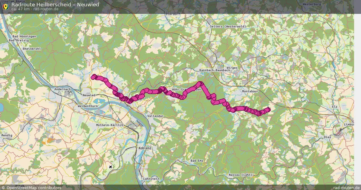Radtour Heilberscheid – Neuwied