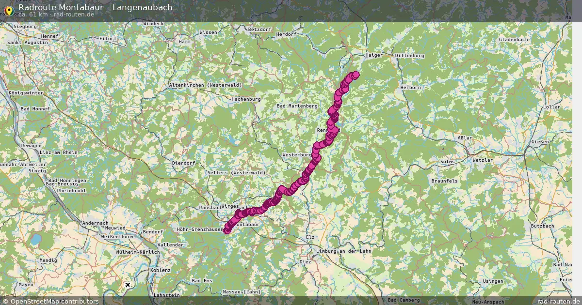 Radtour Montabaur – Langenaubach