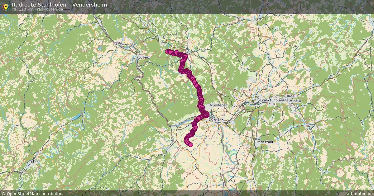 Radtour Stahlhofen – Vendersheim