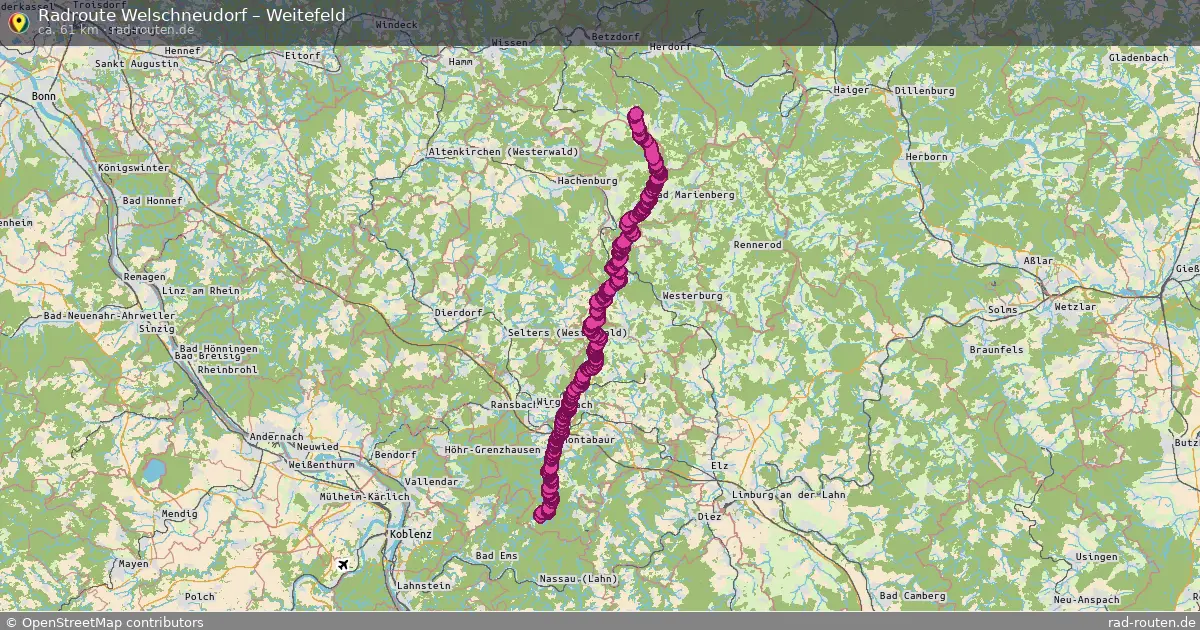 Radtour Welschneudorf – Weitefeld