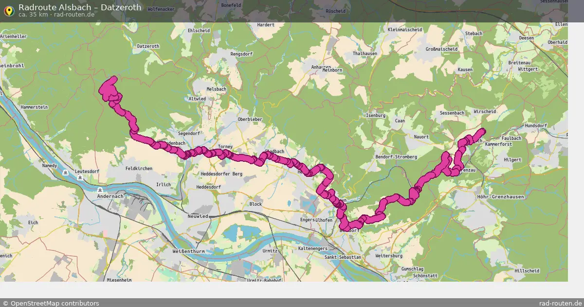 Radtour Alsbach – Datzeroth