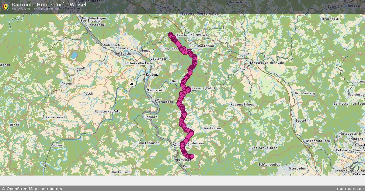Radtour Hundsdorf – Weisel