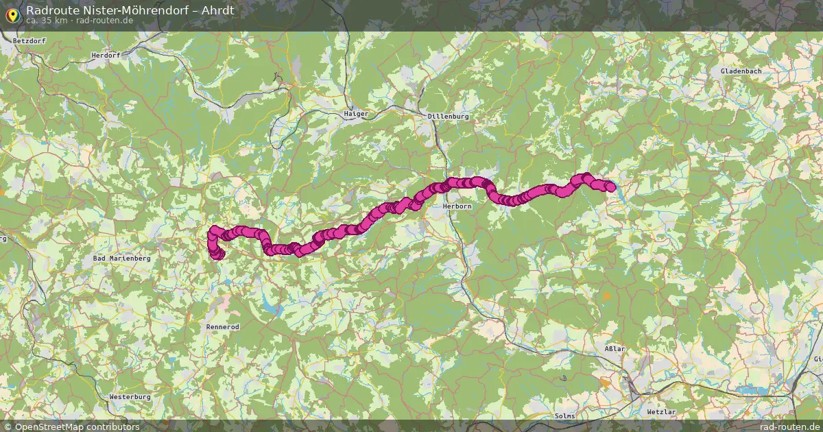 Radtour Nister-Möhrendorf – Ahrdt