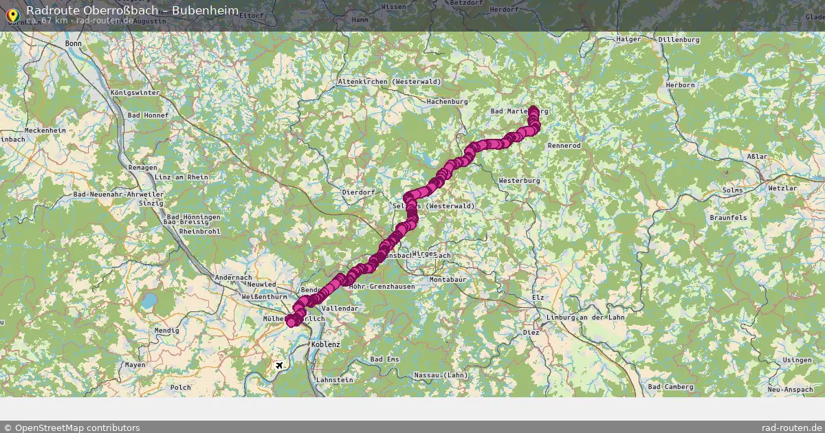 Radtour Oberroßbach – Bubenheim