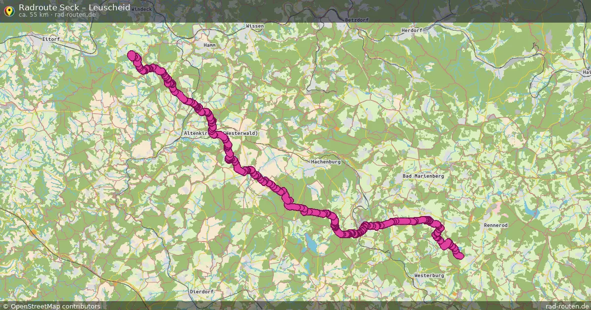 Radtour Seck – Leuscheid