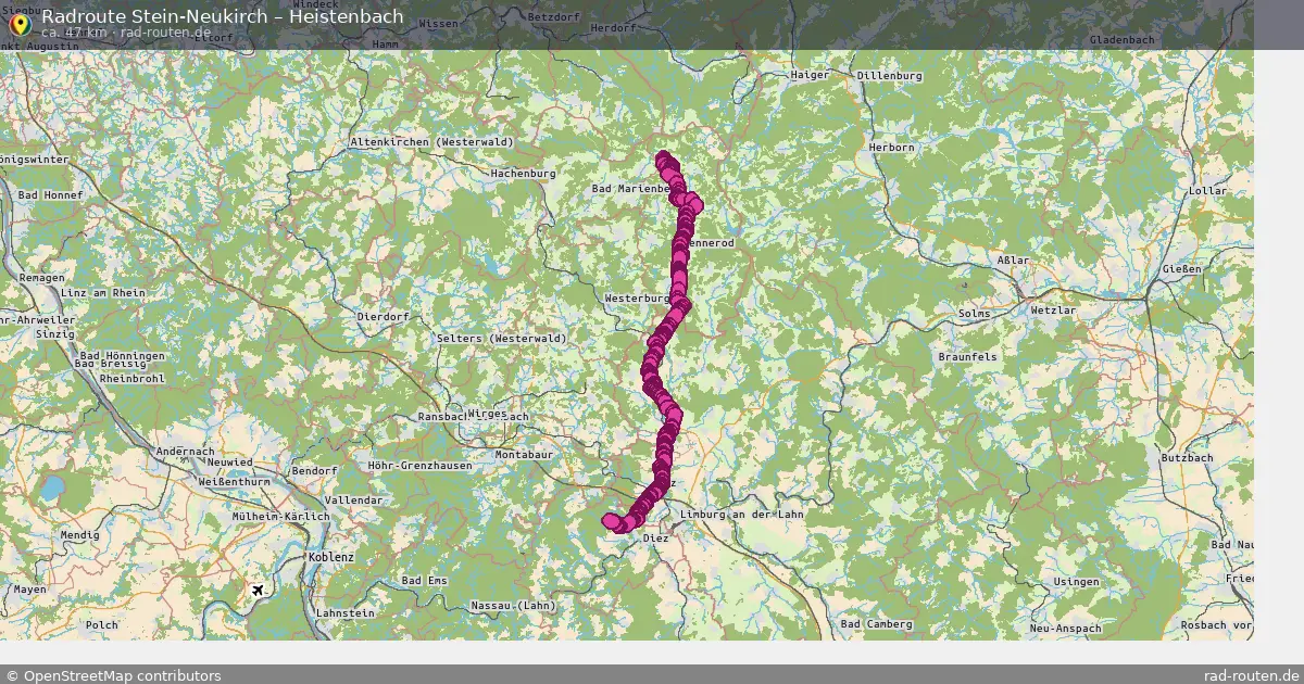 Radtour Stein-Neukirch – Heistenbach