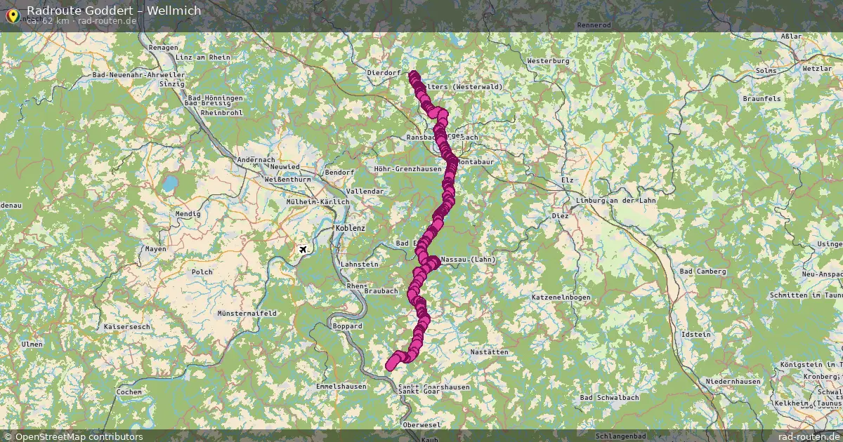 Radtour Goddert – Wellmich