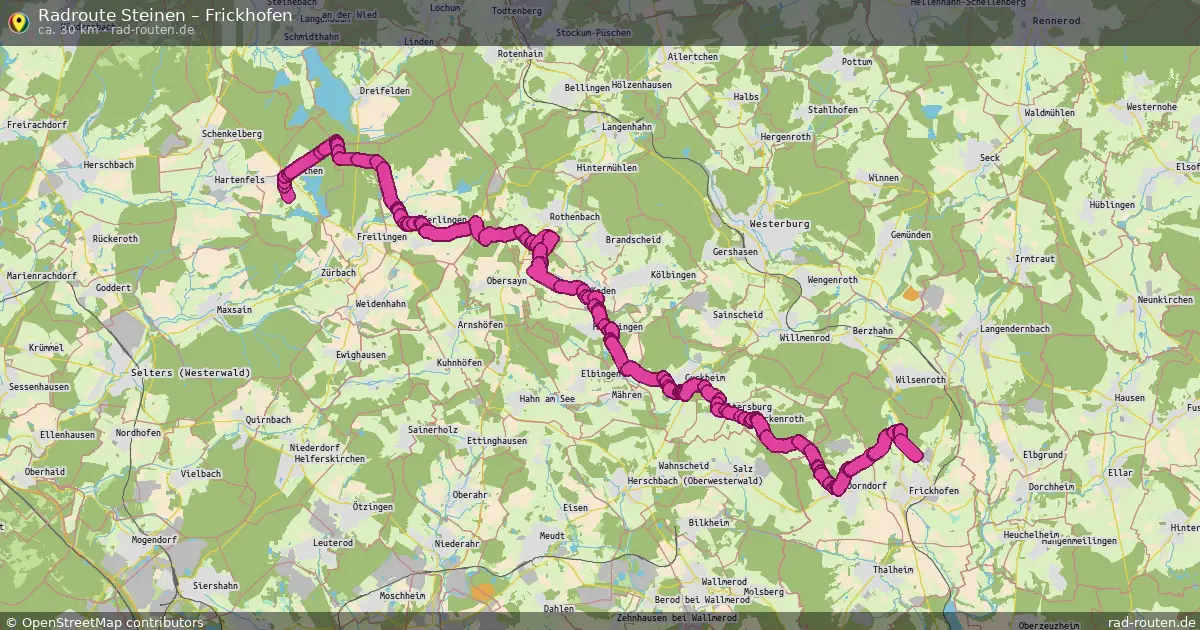 Radtour Steinen – Frickhofen