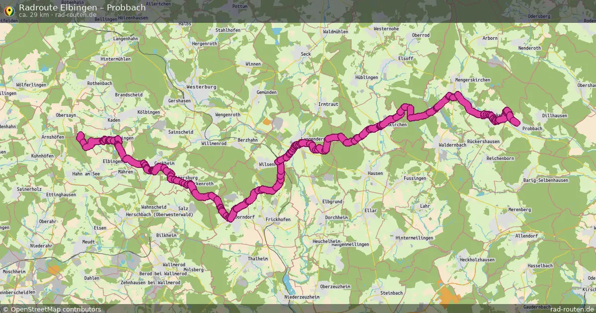 Radtour Elbingen – Probbach