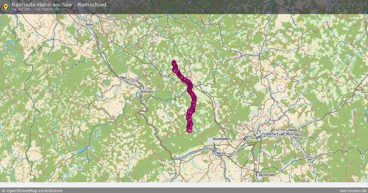 Radtour Hahn Am See – Ramschied