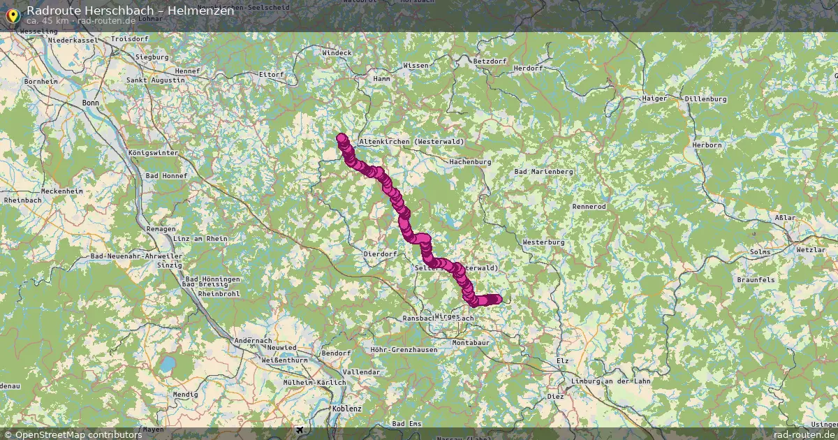 Radtour Herschbach – Helmenzen