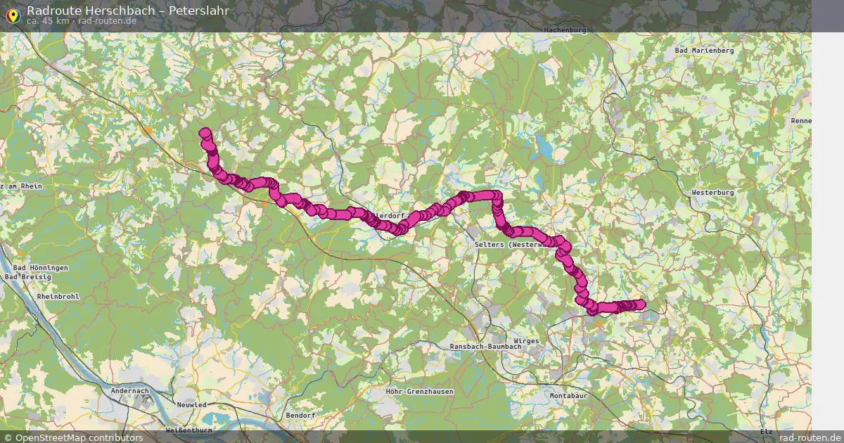 Radtour Herschbach – Peterslahr
