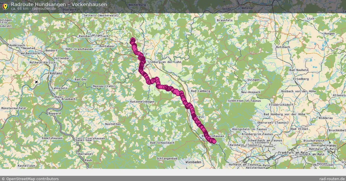 Radtour Hundsangen – Vockenhausen