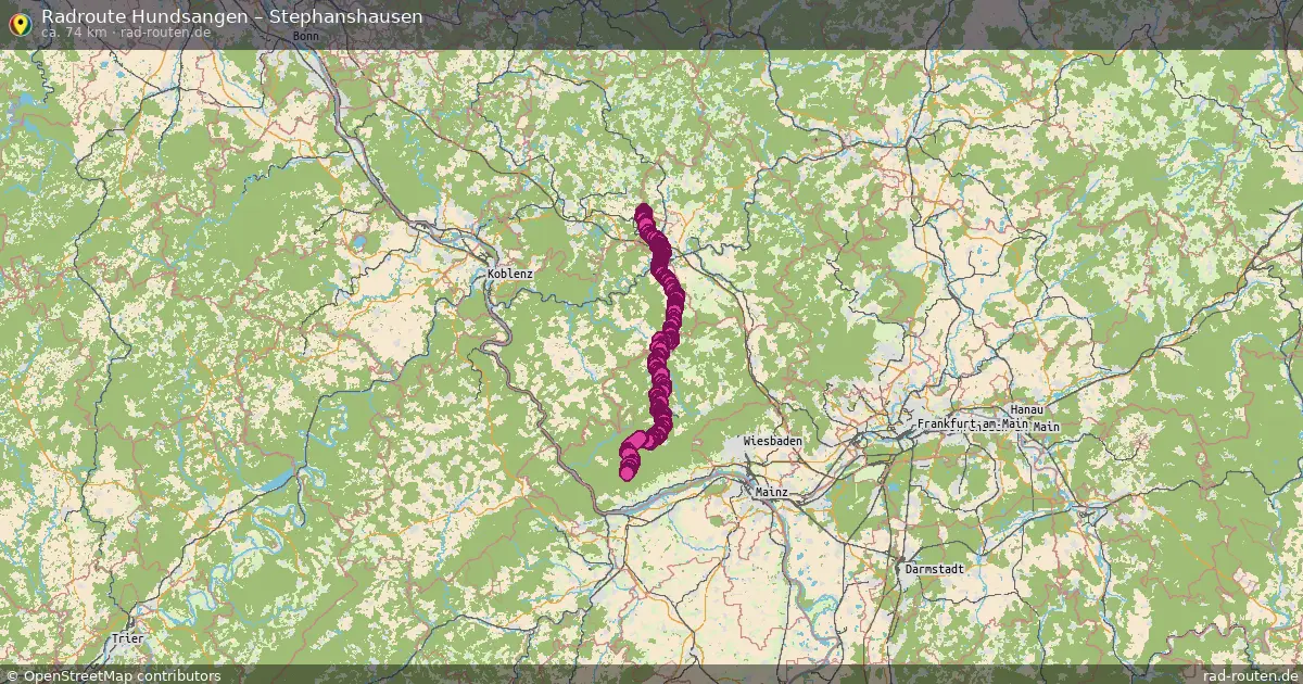 Radtour Hundsangen – Stephanshausen