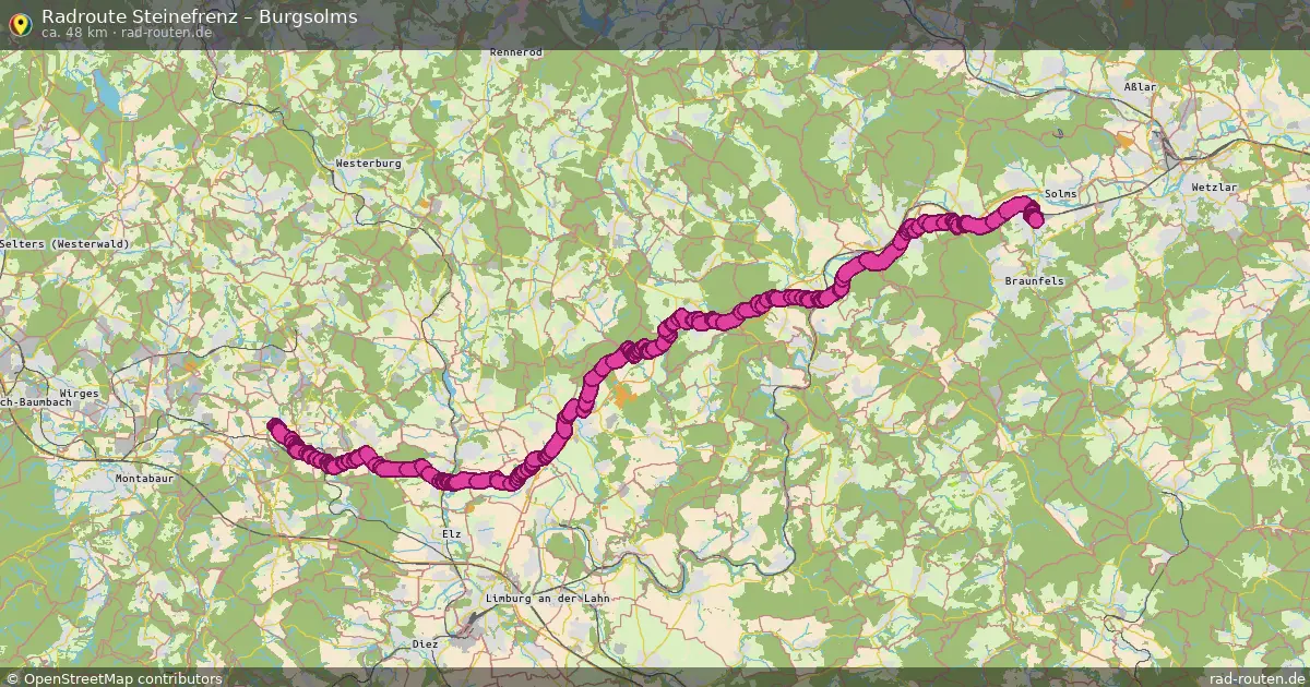 Radtour Steinefrenz – Burgsolms