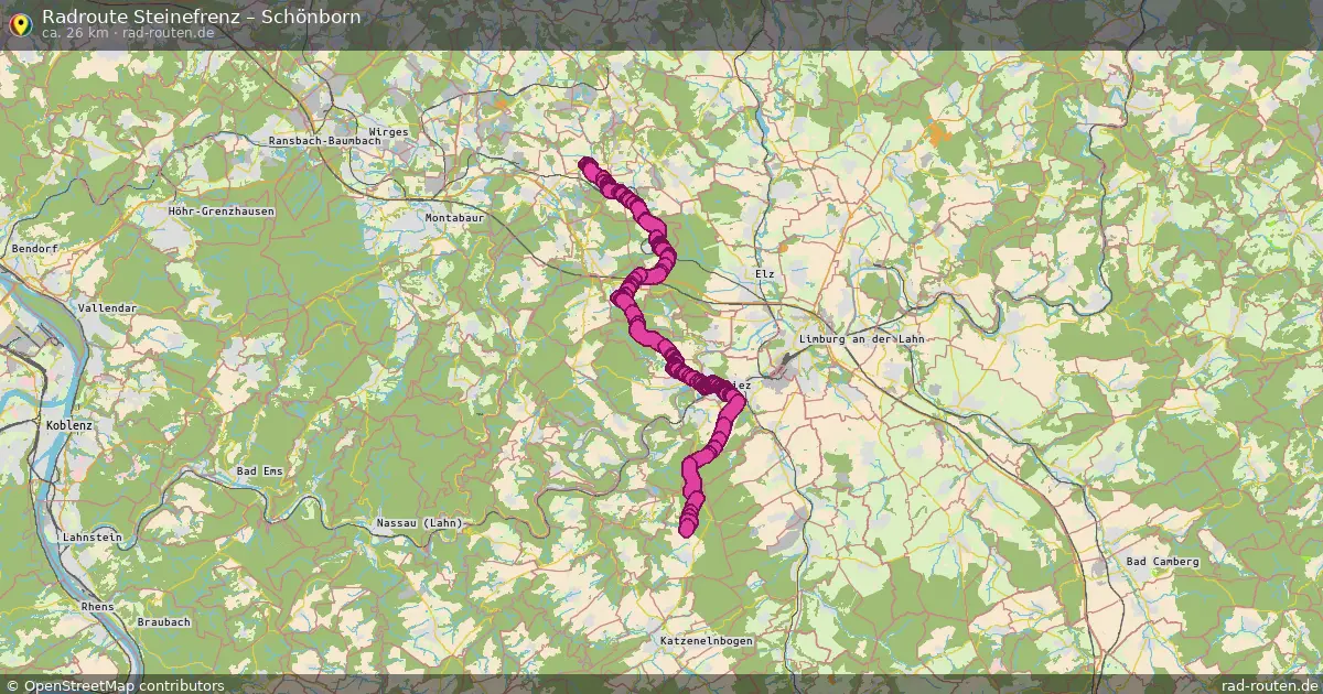 Radtour Steinefrenz – Schönborn