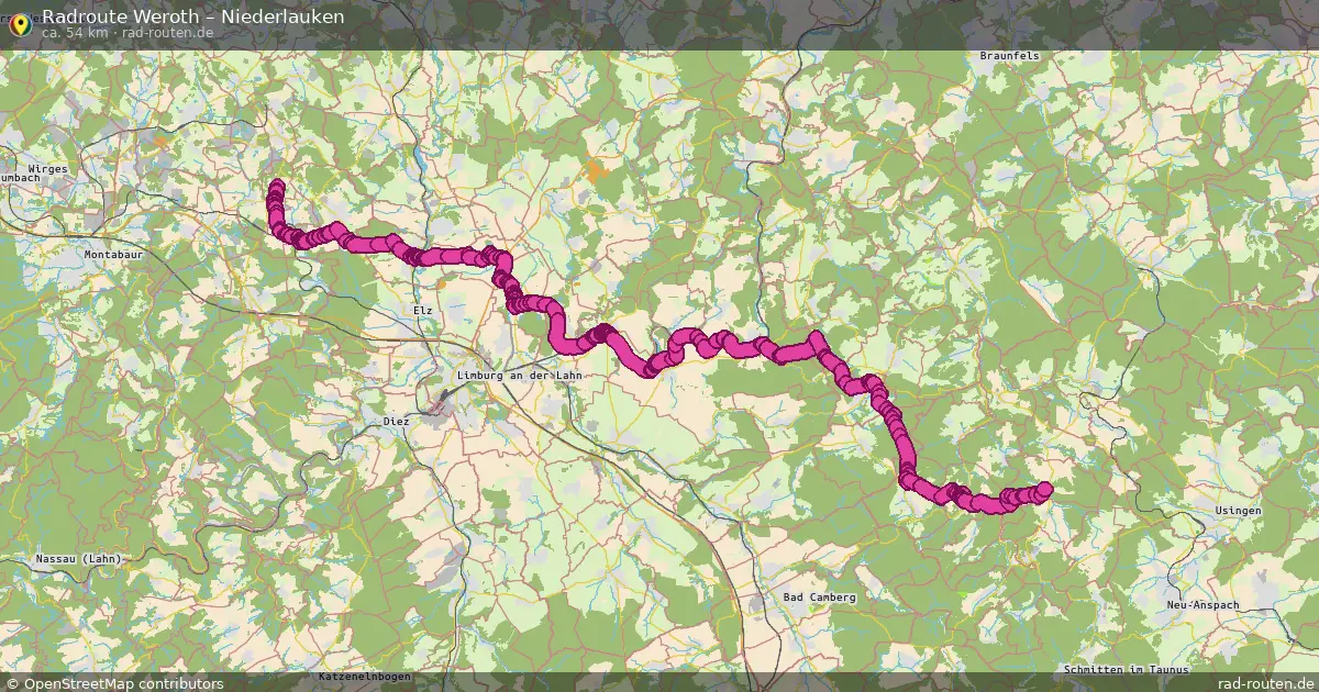 Radtour Weroth – Niederlauken