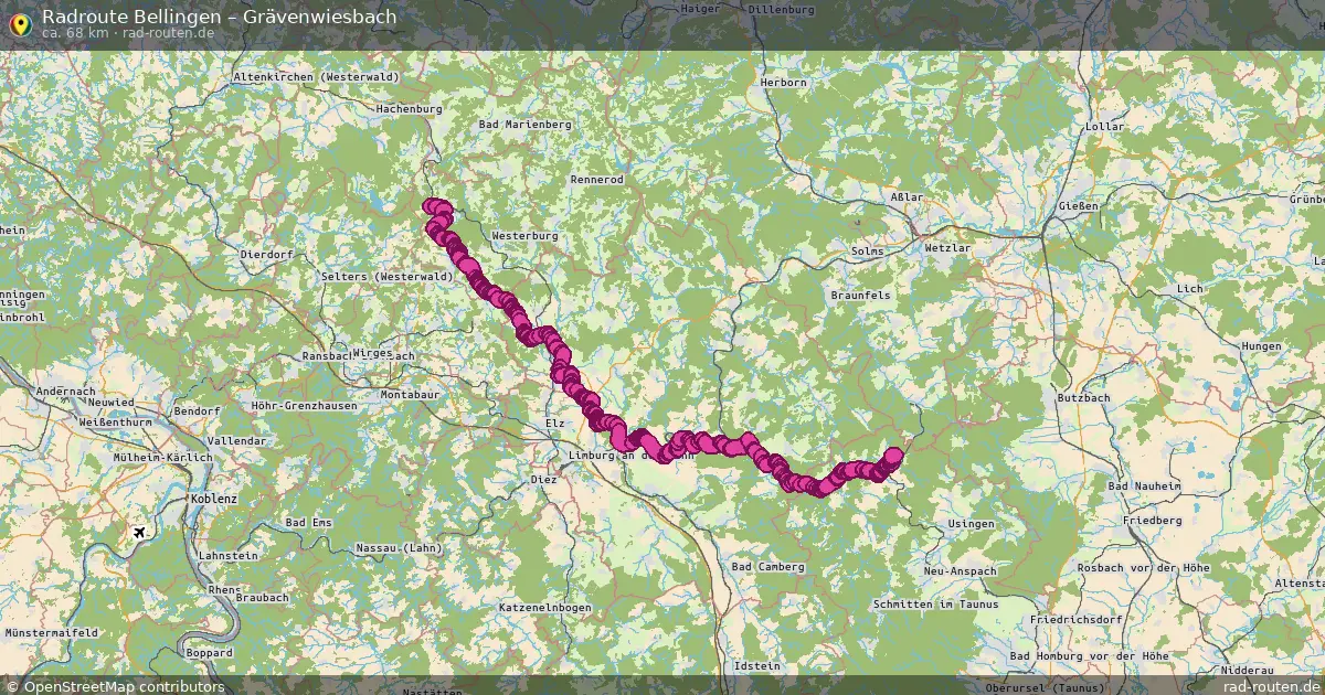 Radtour Bellingen – Grävenwiesbach