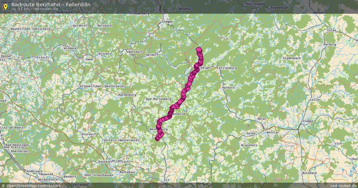 Radtour Berzhahn – Fellerdilln