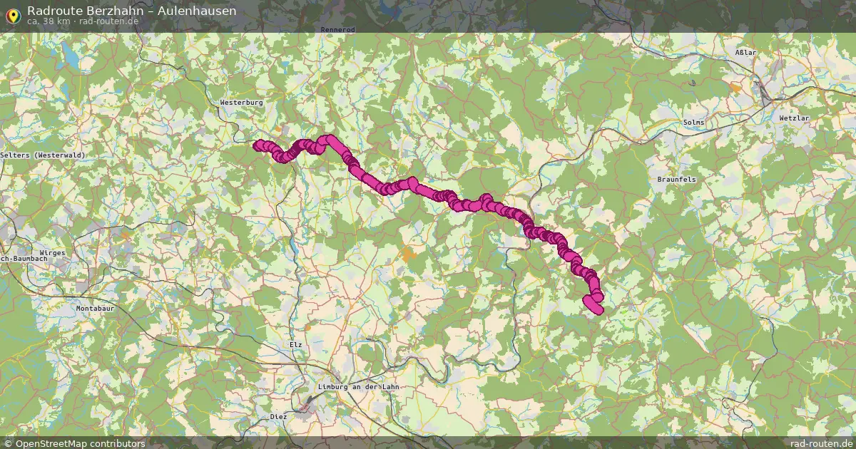 Radtour Berzhahn – Aulenhausen