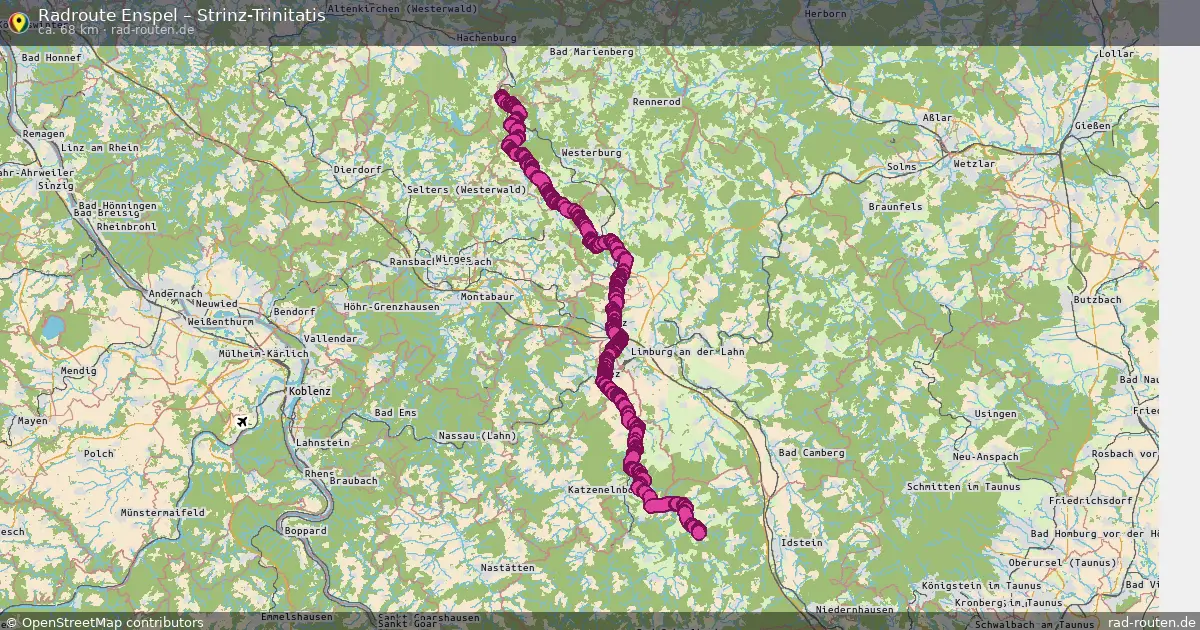 Radtour Enspel – Strinz-Trinitatis