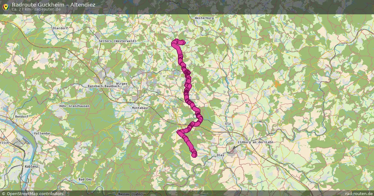 Radtour Guckheim – Altendiez