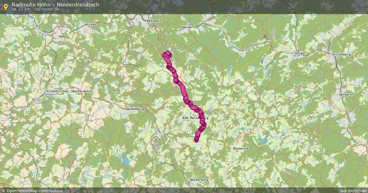 Radtour Höhn – Niederdreisbach