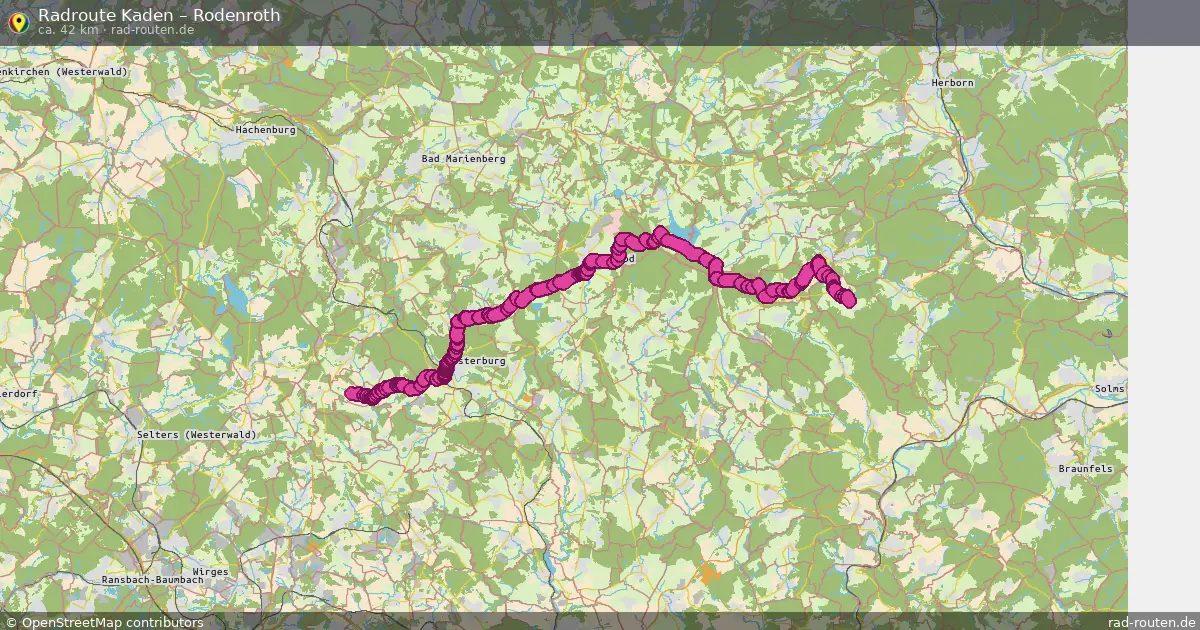 Radtour Kaden – Rodenroth