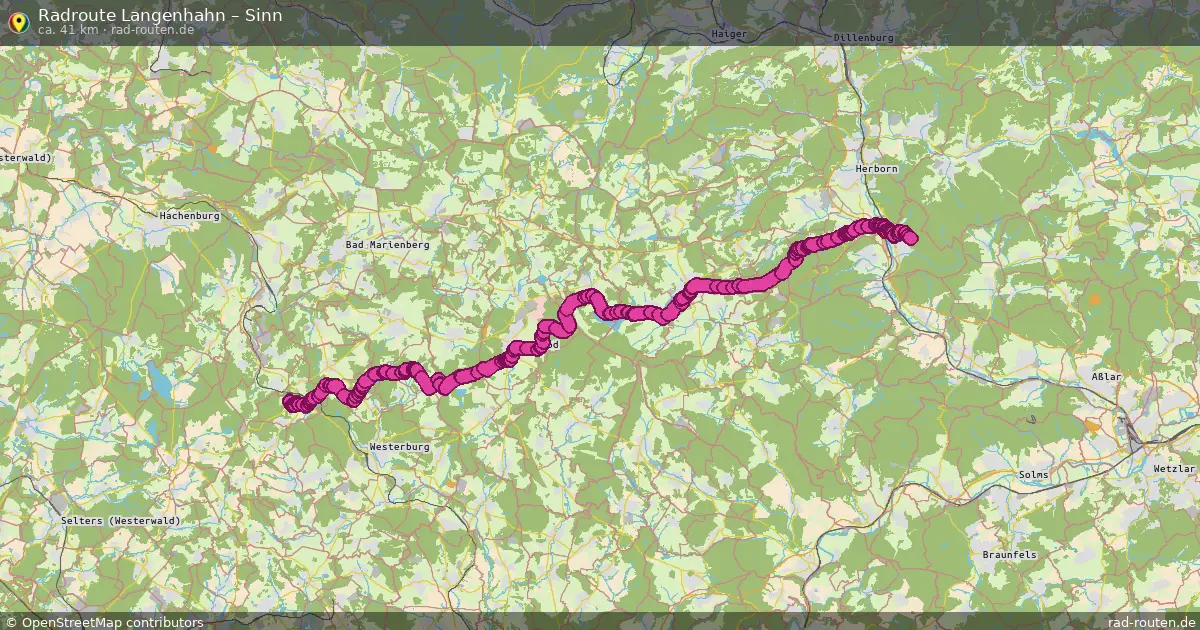 Radtour Langenhahn – Sinn