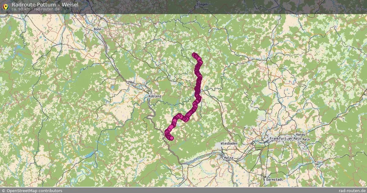 Radtour Pottum – Weisel