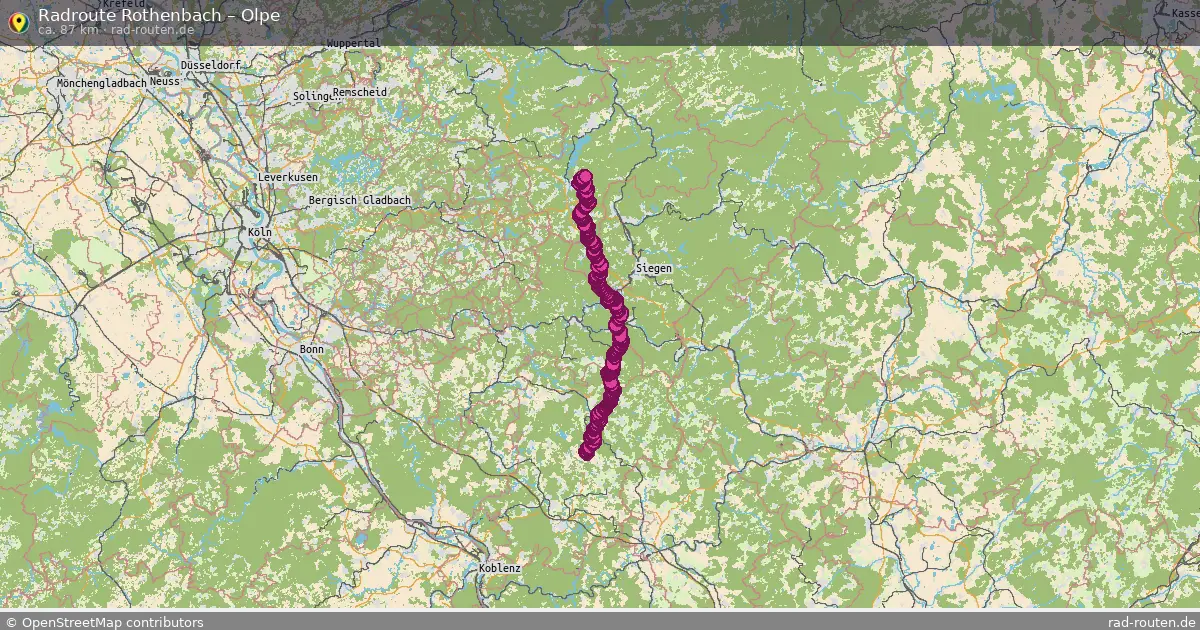 Radtour Rothenbach – Olpe