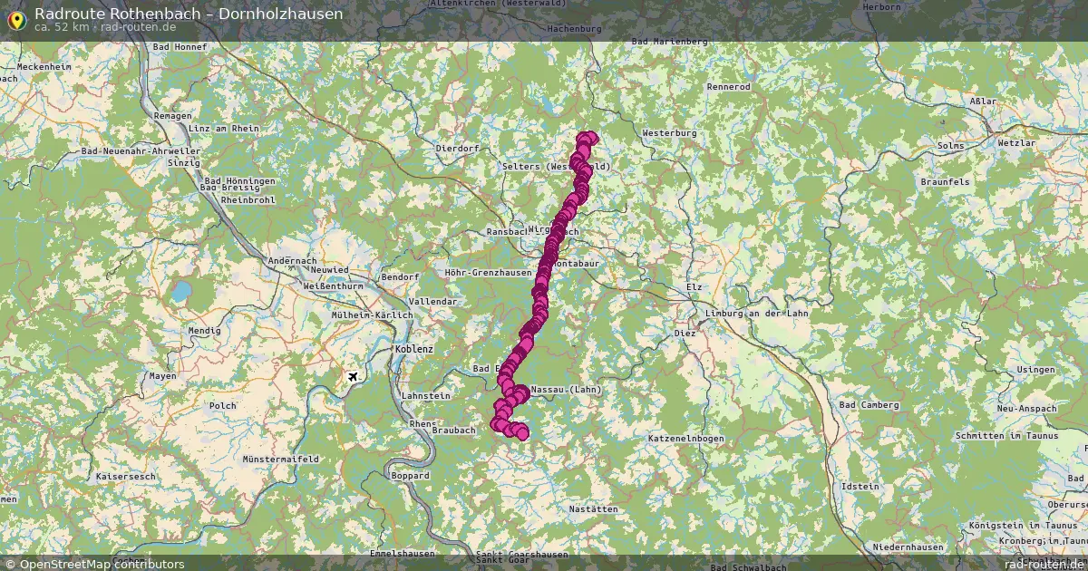 Radtour Rothenbach – Dornholzhausen