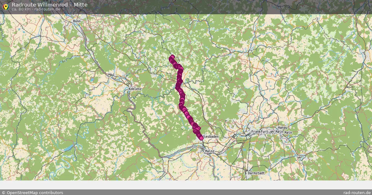 Radtour Willmenrod – Mitte