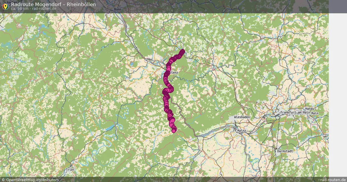 Radtour Mogendorf – Rheinböllen