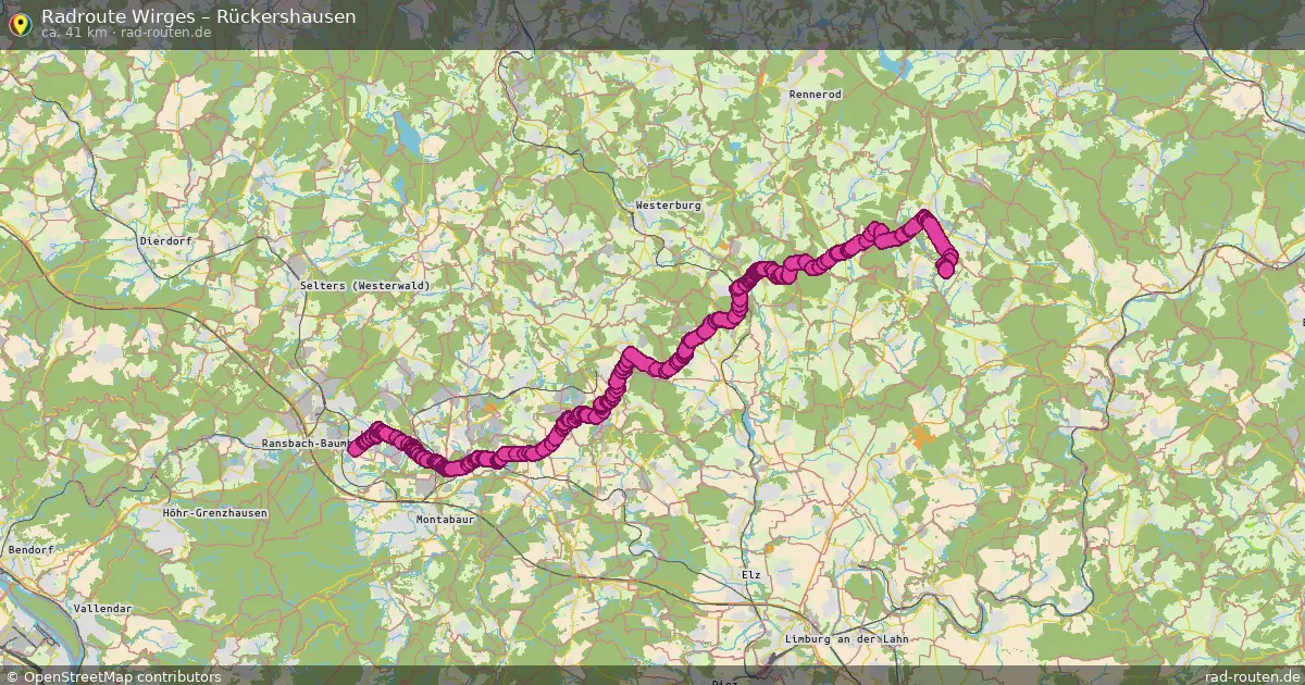 Radtour Wirges – Rückershausen