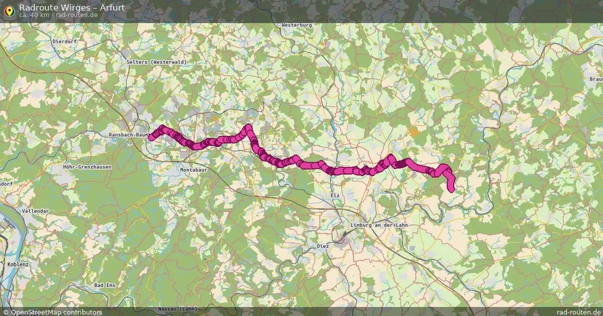 Radtour Wirges – Arfurt