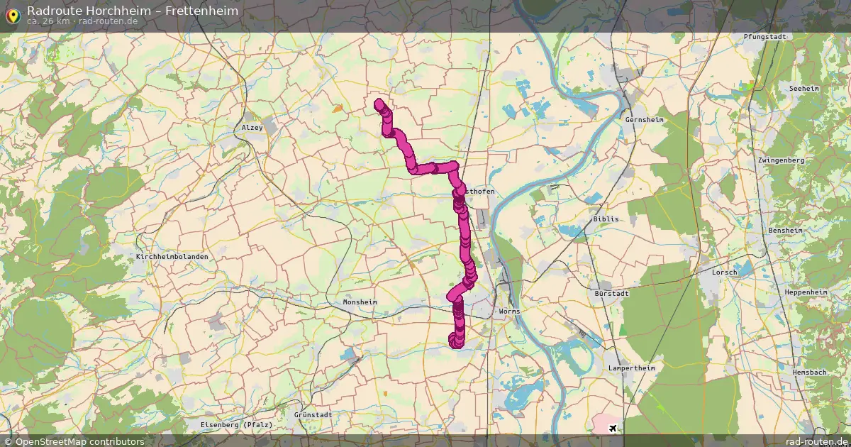 Radtour Horchheim – Frettenheim